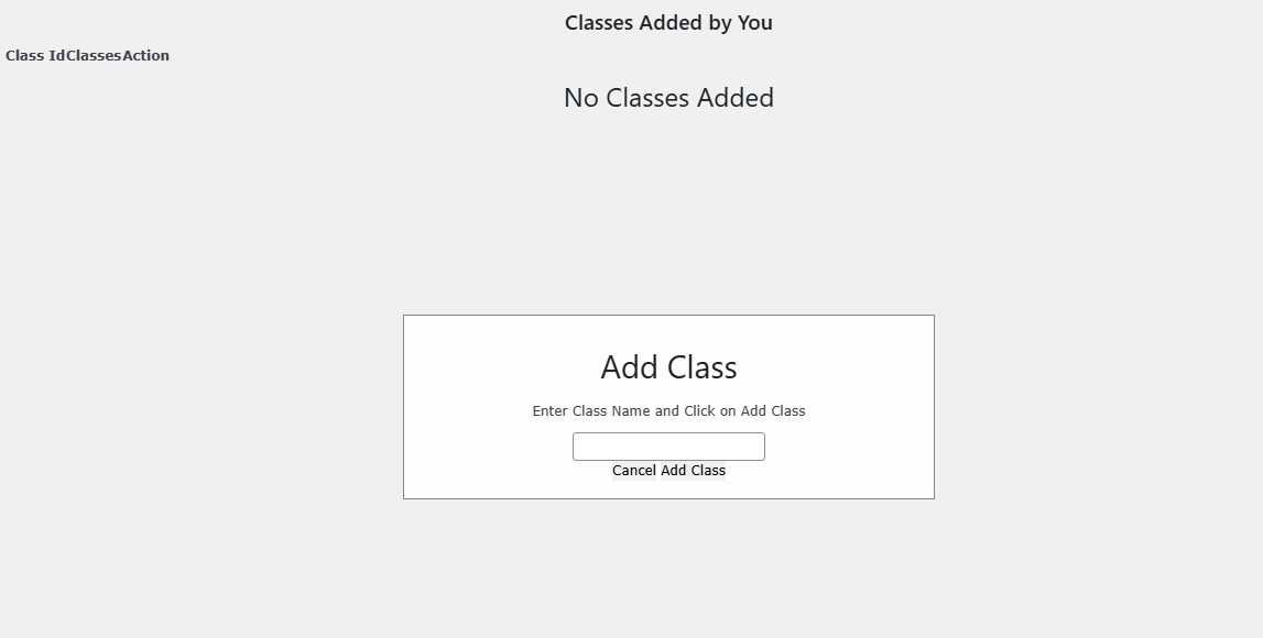 Class